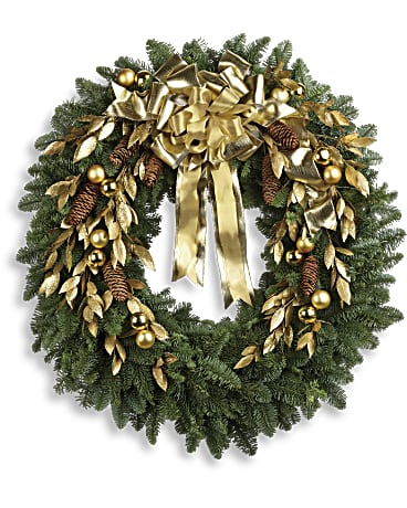 Glitter & Gold Wreath